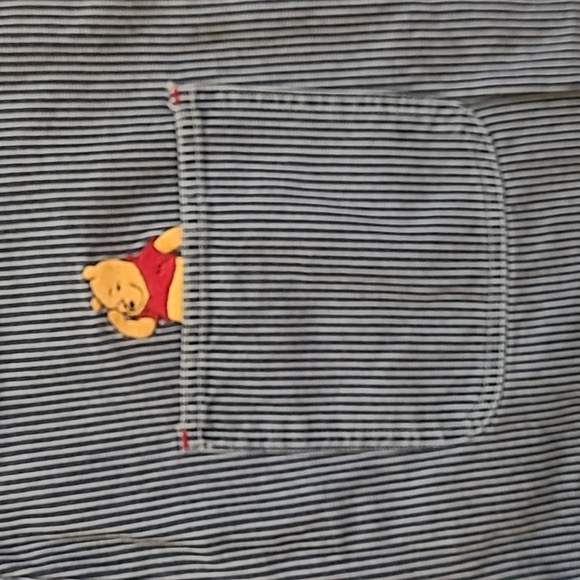 VINTAGE DISNEY WINNIE THE POOH SHORT OVERALLS - Picture 7 of 12